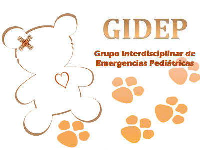 logo del GIDEP, Grupo Interdisciplinar de Emergencias Pediátricas